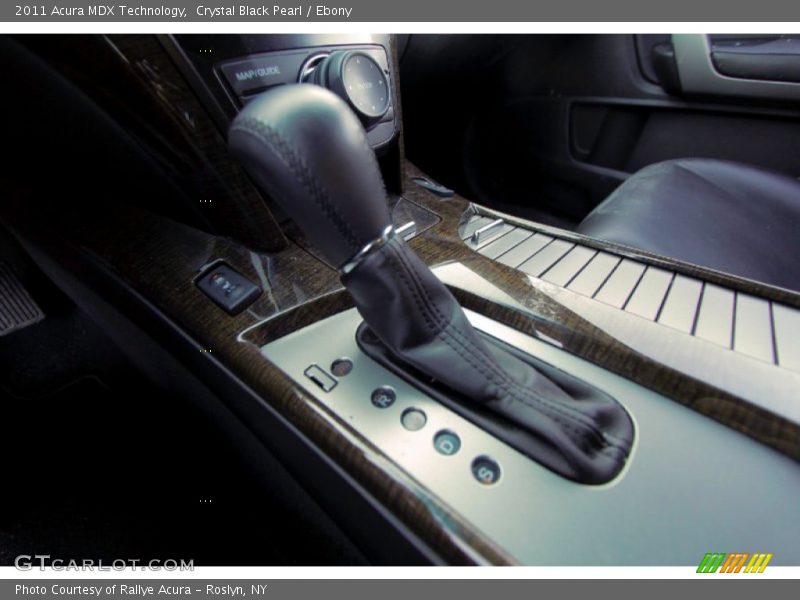 Crystal Black Pearl / Ebony 2011 Acura MDX Technology