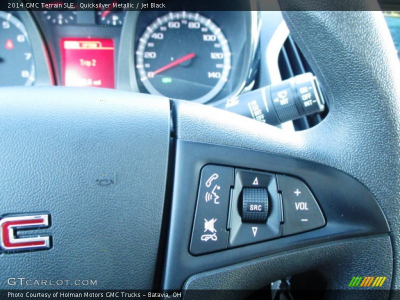 Quicksilver Metallic / Jet Black 2014 GMC Terrain SLE