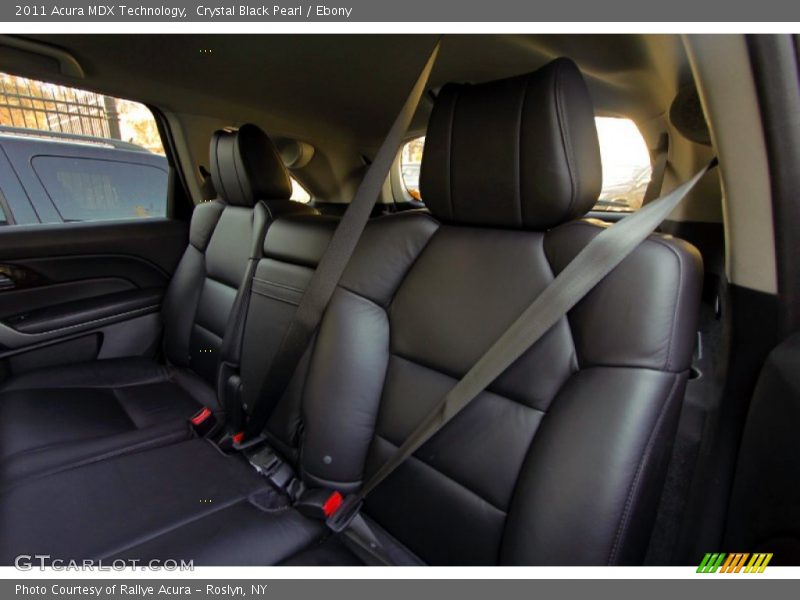 Crystal Black Pearl / Ebony 2011 Acura MDX Technology