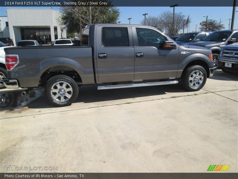 Sterling Grey / Steel Grey 2014 Ford F150 XLT SuperCrew