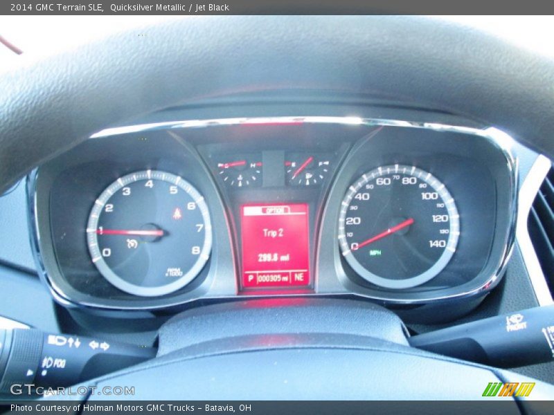 Quicksilver Metallic / Jet Black 2014 GMC Terrain SLE