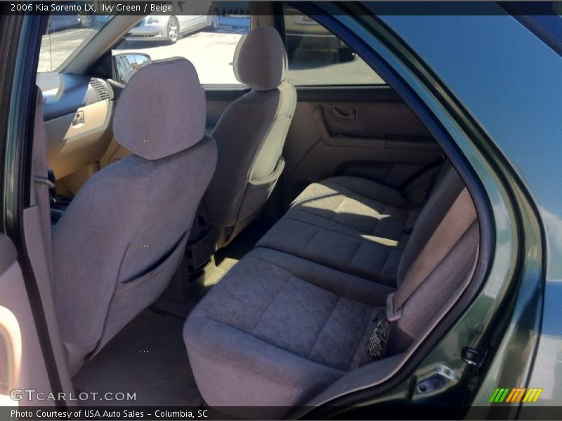 Ivy Green / Beige 2006 Kia Sorento LX