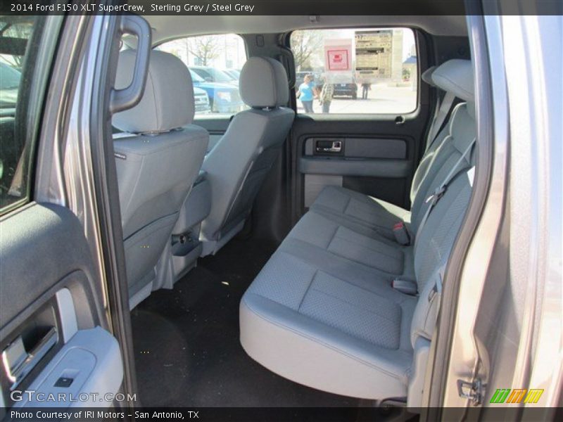 Sterling Grey / Steel Grey 2014 Ford F150 XLT SuperCrew