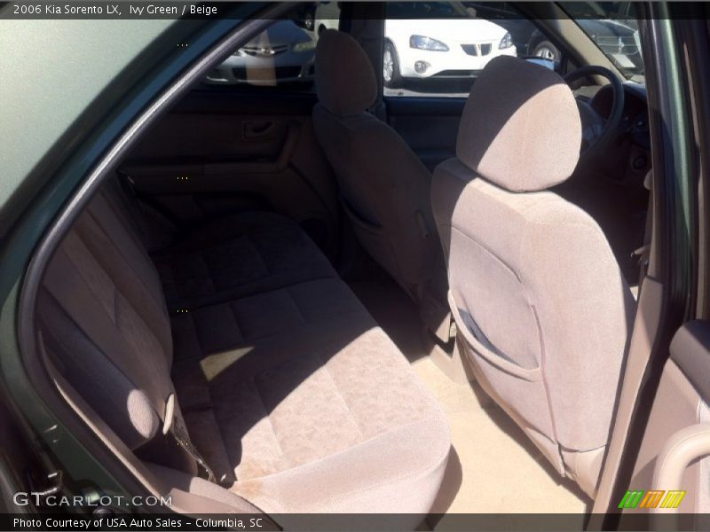 Ivy Green / Beige 2006 Kia Sorento LX