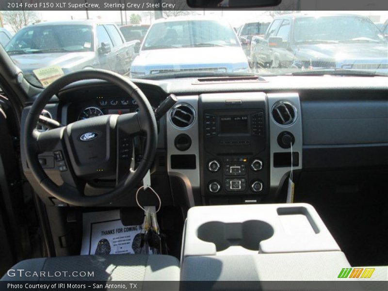 Sterling Grey / Steel Grey 2014 Ford F150 XLT SuperCrew