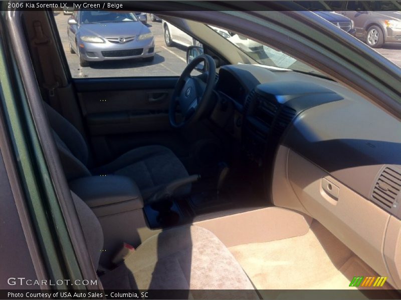 Ivy Green / Beige 2006 Kia Sorento LX