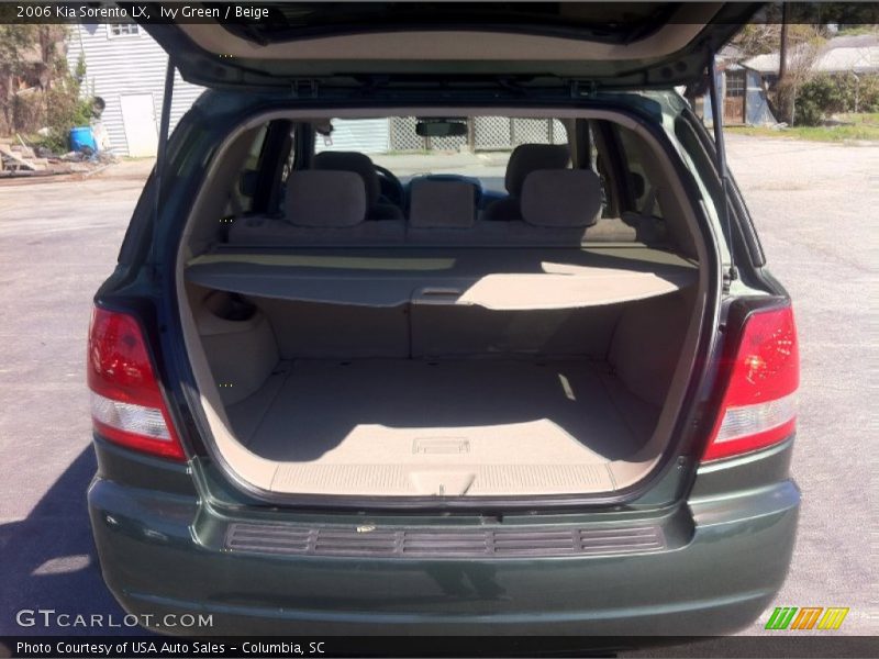Ivy Green / Beige 2006 Kia Sorento LX