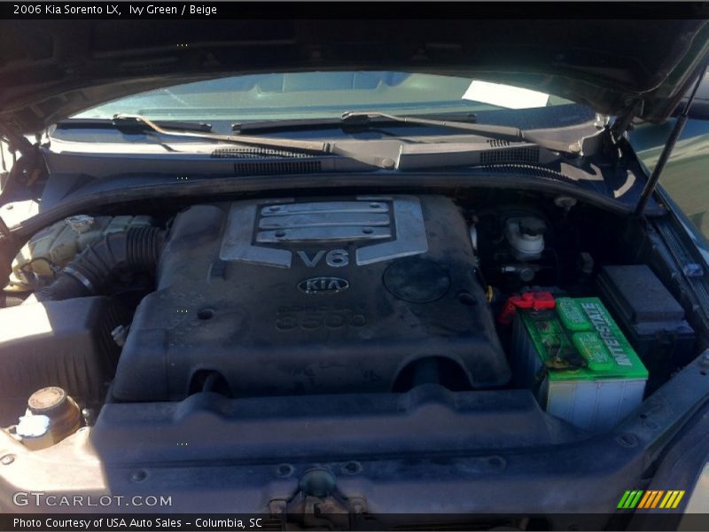 Ivy Green / Beige 2006 Kia Sorento LX