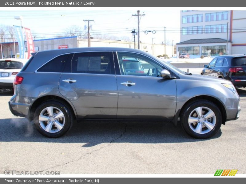 Polished Metal Metallic / Ebony 2011 Acura MDX
