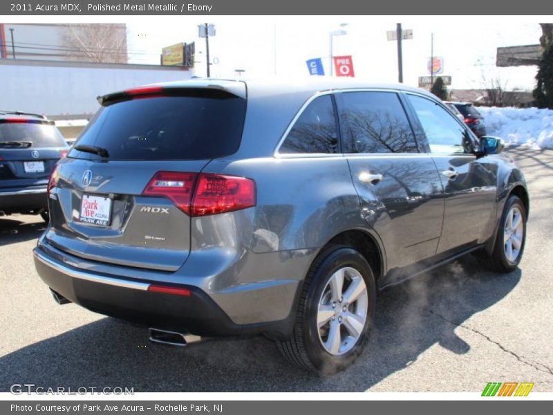 Polished Metal Metallic / Ebony 2011 Acura MDX