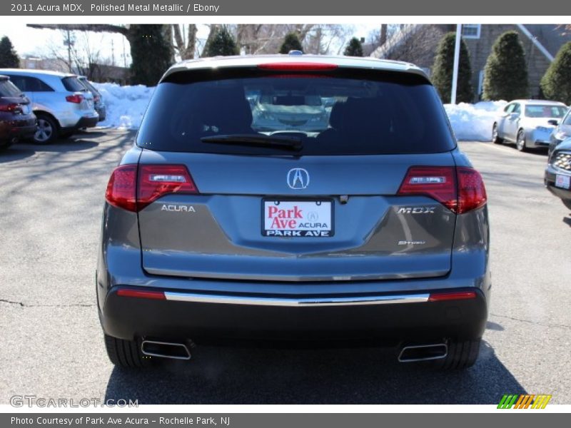Polished Metal Metallic / Ebony 2011 Acura MDX