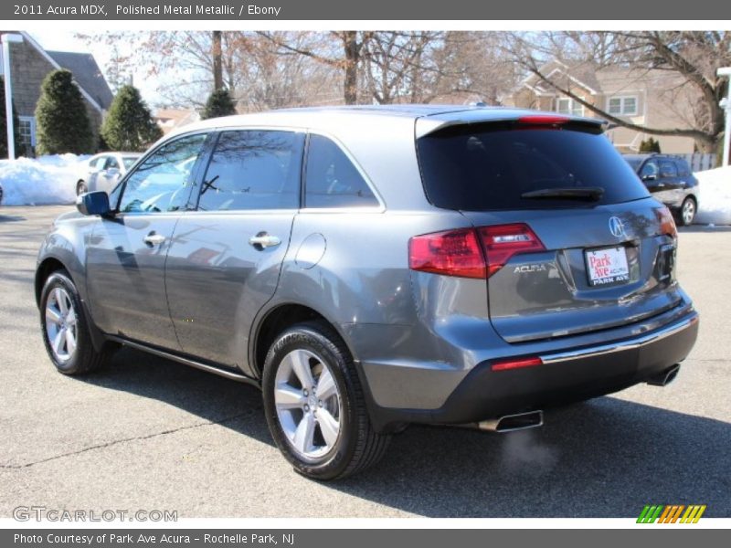 Polished Metal Metallic / Ebony 2011 Acura MDX