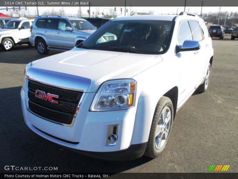 Summit White / Jet Black 2014 GMC Terrain SLE