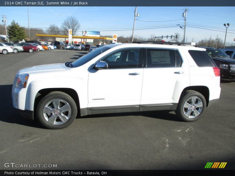 Summit White / Jet Black 2014 GMC Terrain SLE