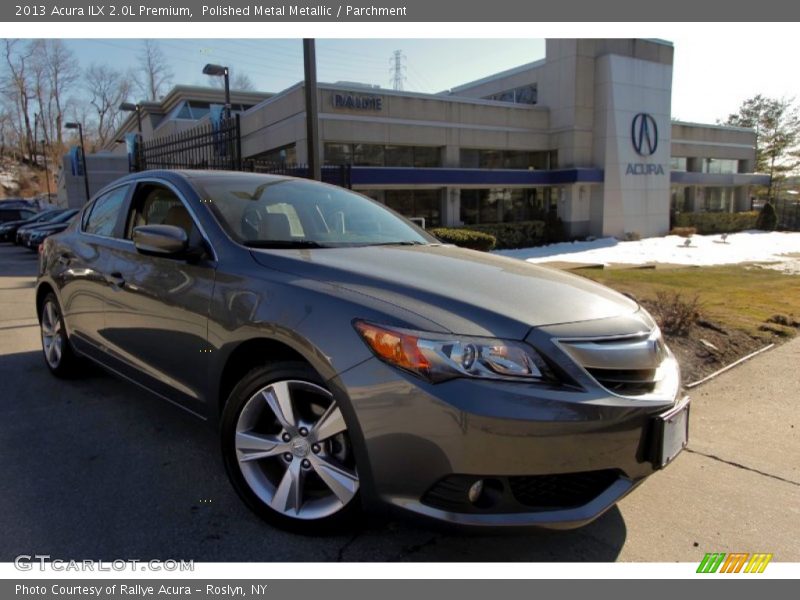 Polished Metal Metallic / Parchment 2013 Acura ILX 2.0L Premium