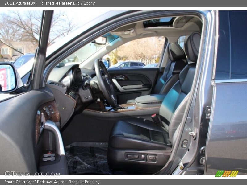 Polished Metal Metallic / Ebony 2011 Acura MDX