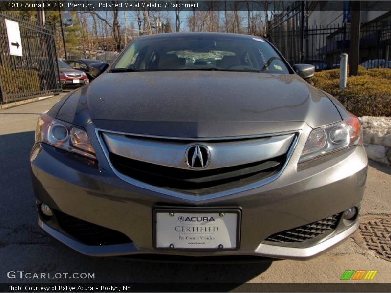 Polished Metal Metallic / Parchment 2013 Acura ILX 2.0L Premium