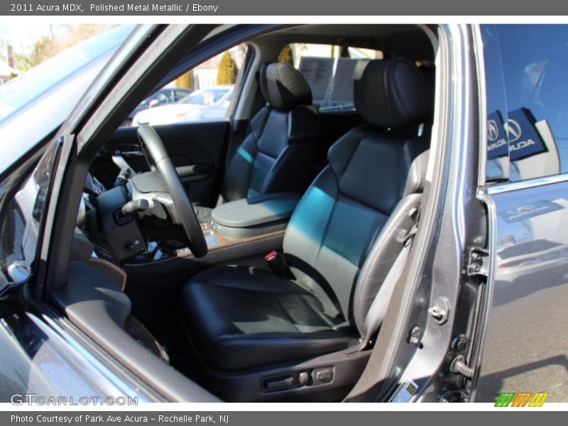 Polished Metal Metallic / Ebony 2011 Acura MDX