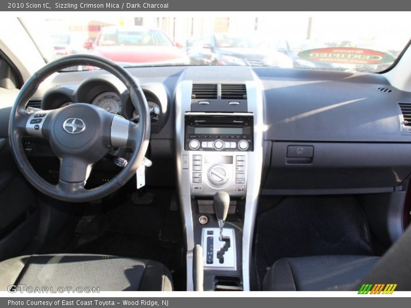 Sizzling Crimson Mica / Dark Charcoal 2010 Scion tC