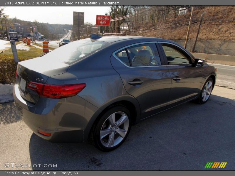 Polished Metal Metallic / Parchment 2013 Acura ILX 2.0L Premium
