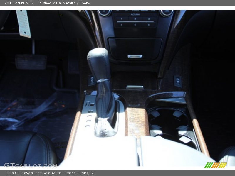 Polished Metal Metallic / Ebony 2011 Acura MDX
