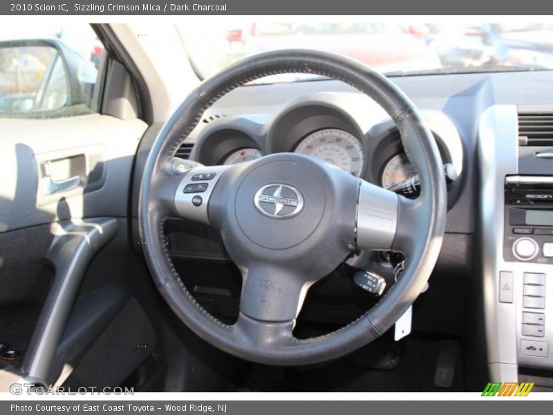 Sizzling Crimson Mica / Dark Charcoal 2010 Scion tC