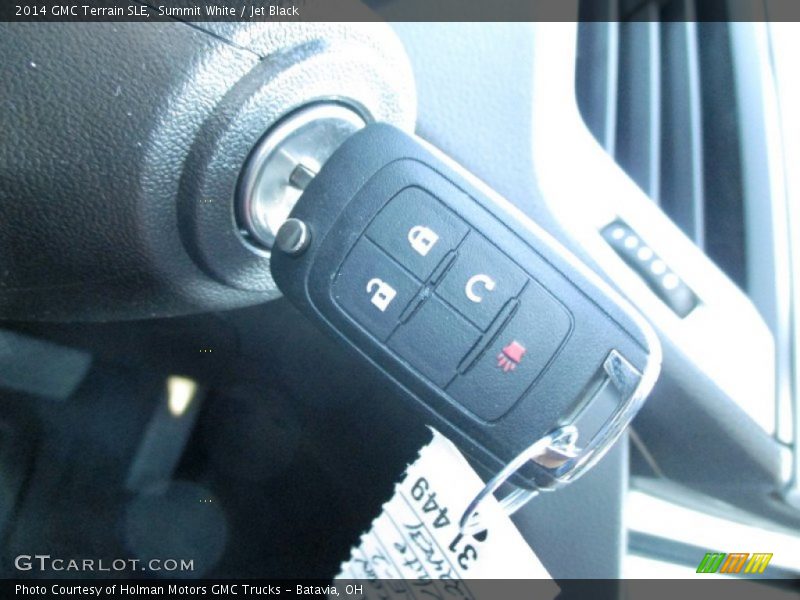 Summit White / Jet Black 2014 GMC Terrain SLE