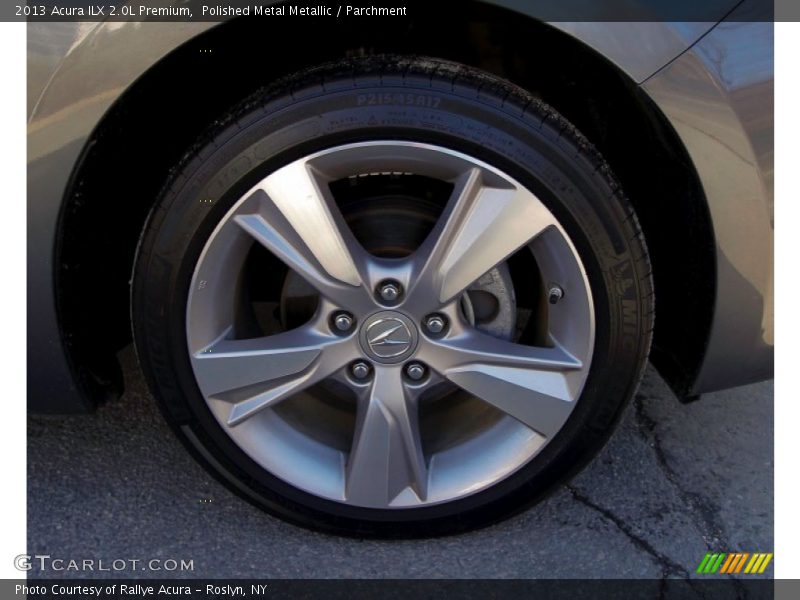Polished Metal Metallic / Parchment 2013 Acura ILX 2.0L Premium
