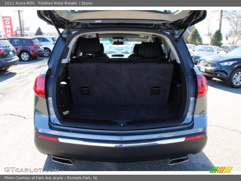 Polished Metal Metallic / Ebony 2011 Acura MDX
