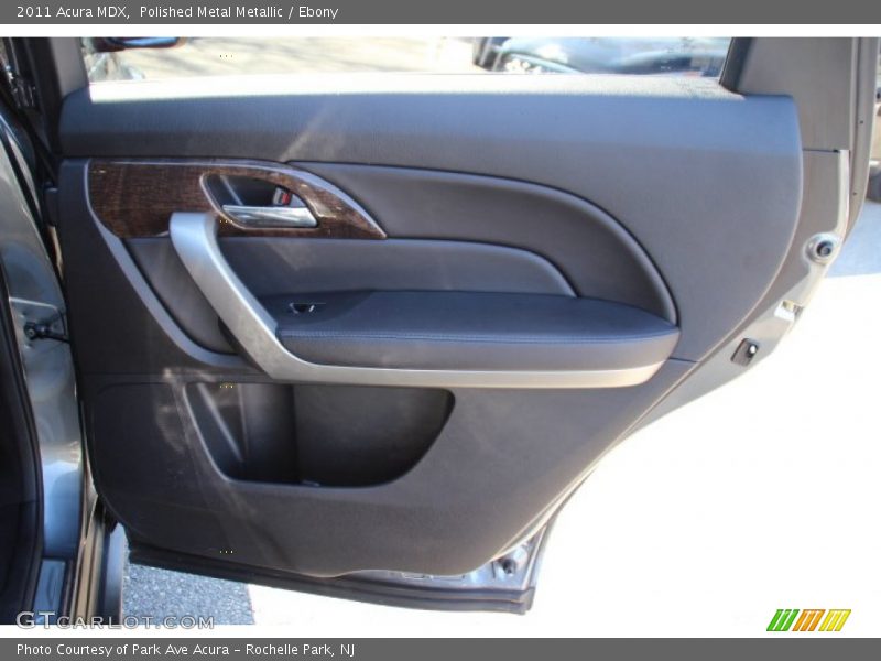 Polished Metal Metallic / Ebony 2011 Acura MDX