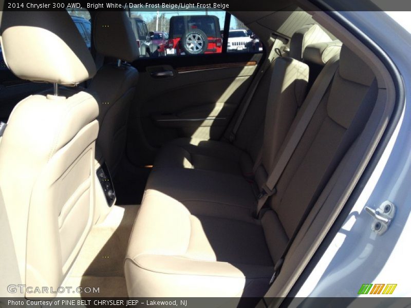 Bright White / Dark Frost Beige/Light Frost Beige 2014 Chrysler 300 AWD