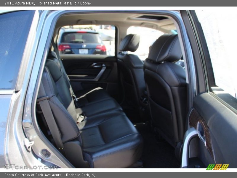 Polished Metal Metallic / Ebony 2011 Acura MDX