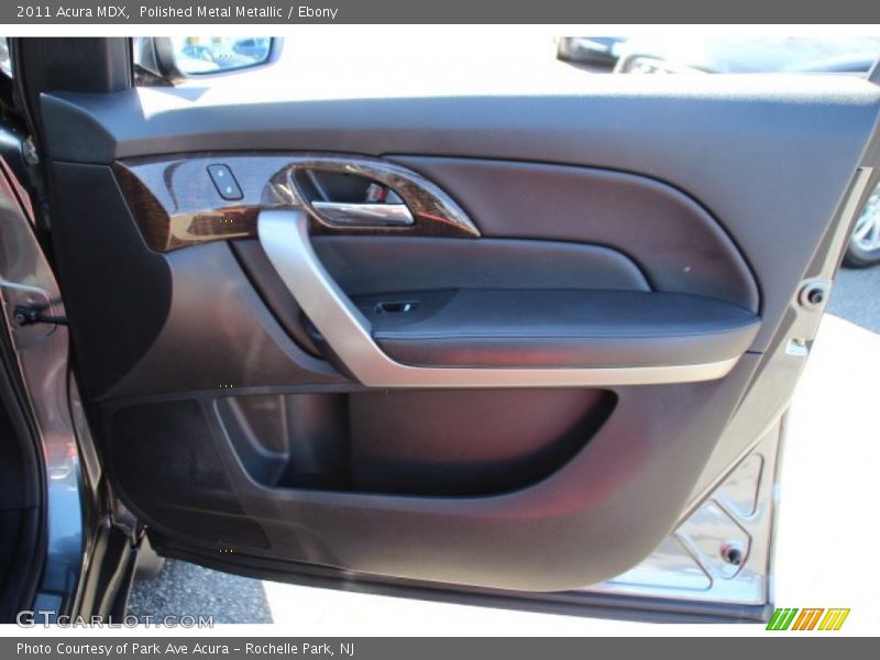 Polished Metal Metallic / Ebony 2011 Acura MDX
