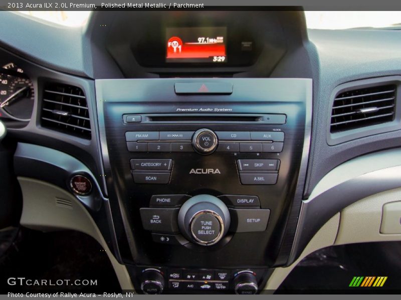 Polished Metal Metallic / Parchment 2013 Acura ILX 2.0L Premium