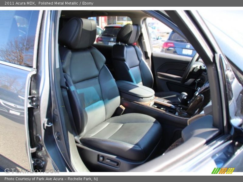 Polished Metal Metallic / Ebony 2011 Acura MDX