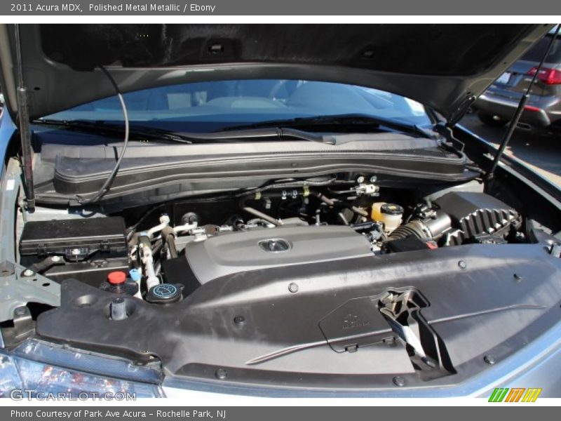 Polished Metal Metallic / Ebony 2011 Acura MDX