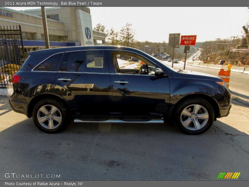 Bali Blue Pearl / Taupe 2011 Acura MDX Technology