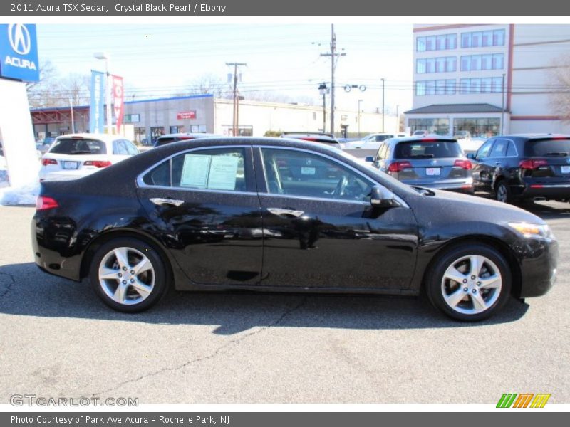 Crystal Black Pearl / Ebony 2011 Acura TSX Sedan