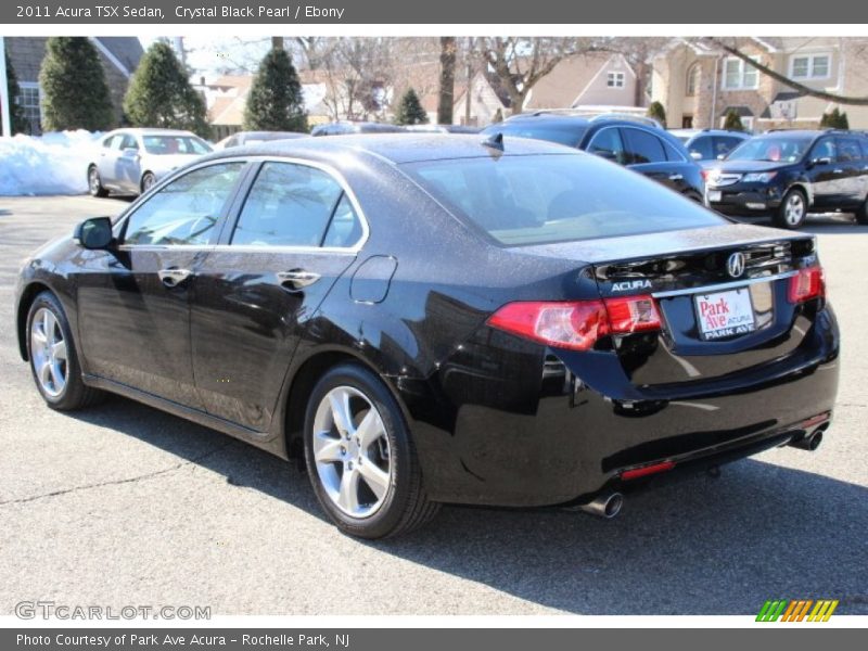 Crystal Black Pearl / Ebony 2011 Acura TSX Sedan