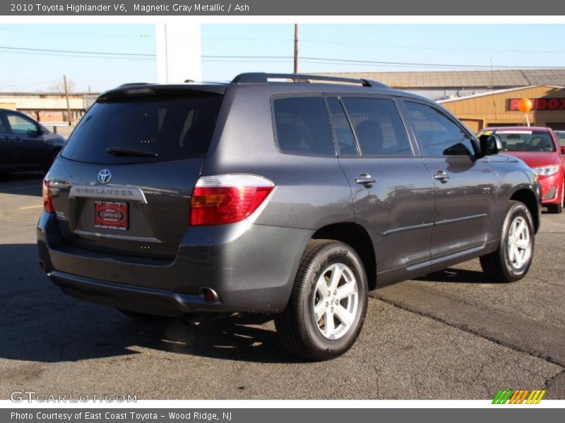 Magnetic Gray Metallic / Ash 2010 Toyota Highlander V6
