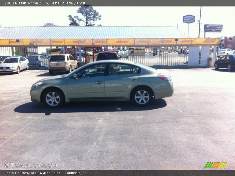 Metallic Jade / Frost 2008 Nissan Altima 2.5 S