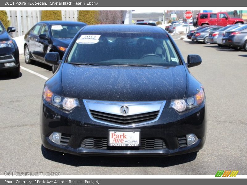 Crystal Black Pearl / Ebony 2011 Acura TSX Sedan