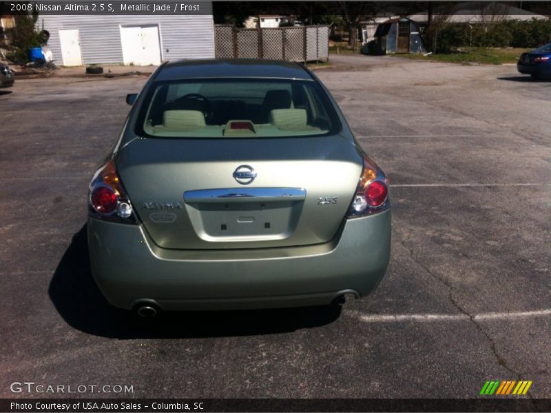 Metallic Jade / Frost 2008 Nissan Altima 2.5 S