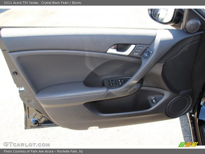 Crystal Black Pearl / Ebony 2011 Acura TSX Sedan