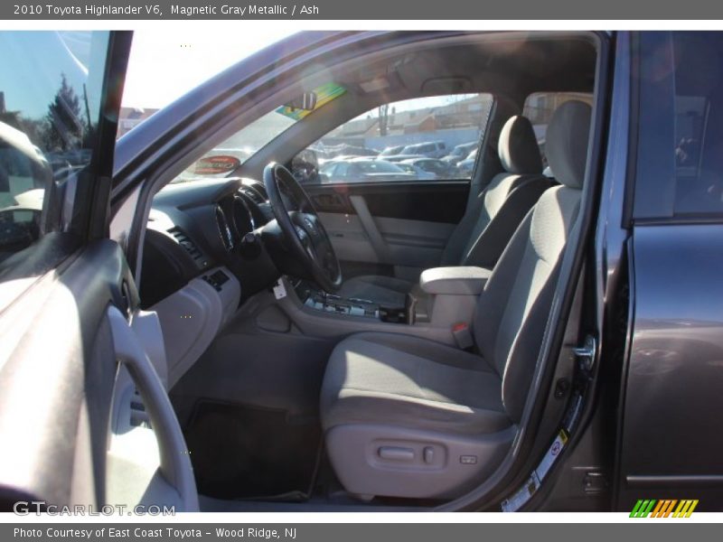 Magnetic Gray Metallic / Ash 2010 Toyota Highlander V6