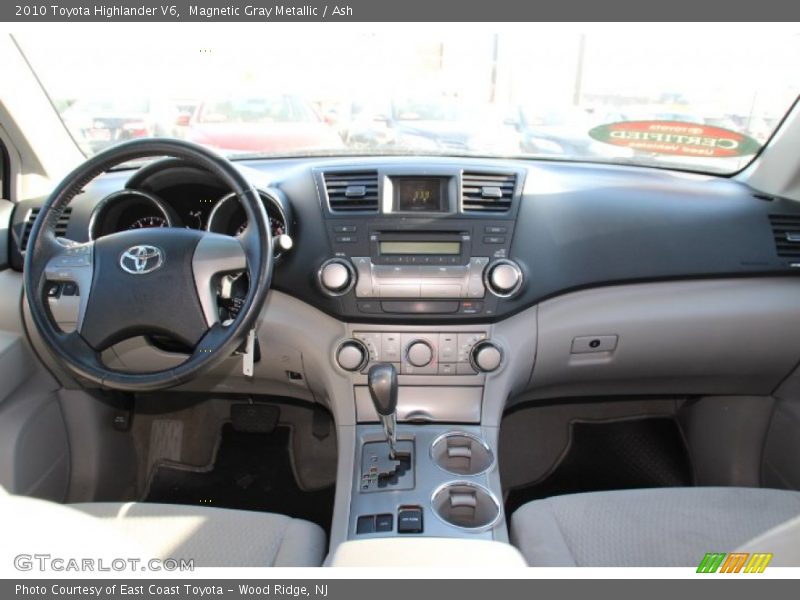 Magnetic Gray Metallic / Ash 2010 Toyota Highlander V6