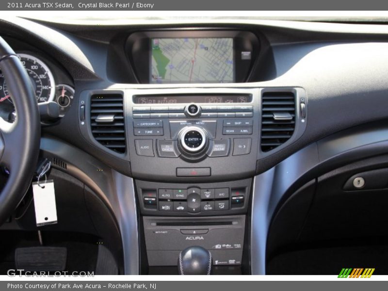 Crystal Black Pearl / Ebony 2011 Acura TSX Sedan