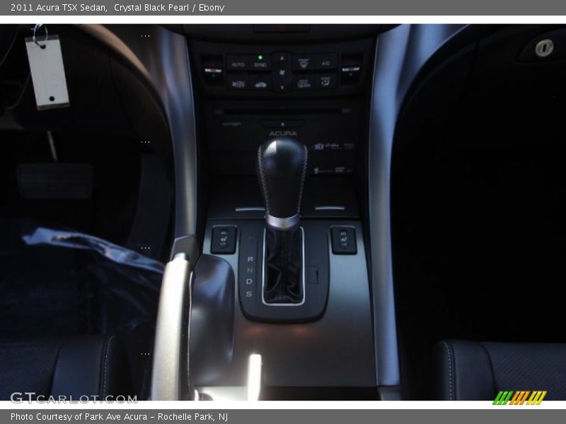 Crystal Black Pearl / Ebony 2011 Acura TSX Sedan