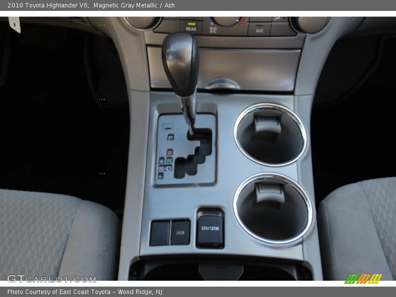 Magnetic Gray Metallic / Ash 2010 Toyota Highlander V6