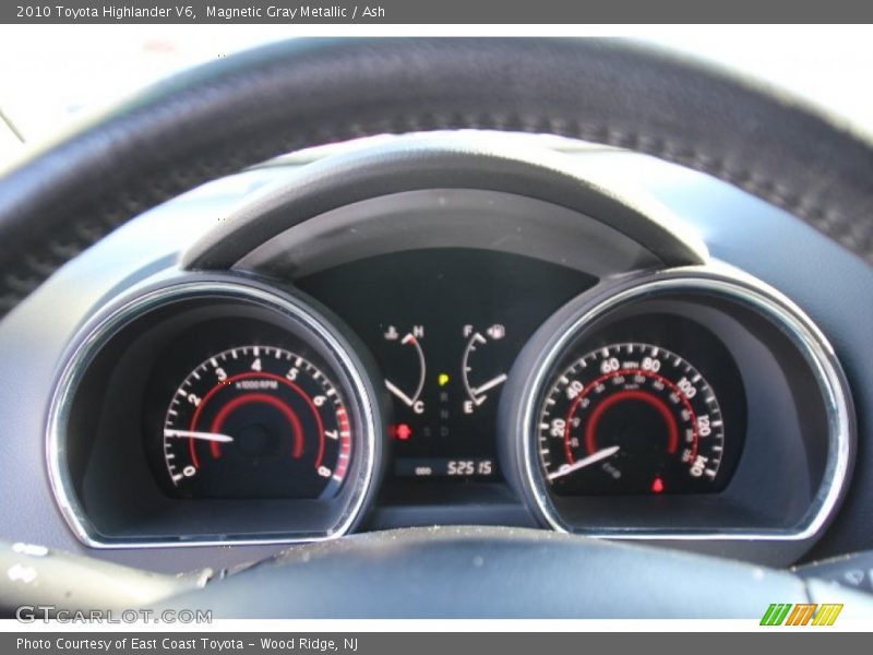 Magnetic Gray Metallic / Ash 2010 Toyota Highlander V6